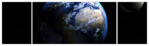 Obraz planety Země (170x50 cm)