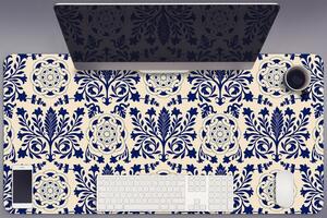 Podložka na psací stůl blue pattern