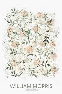 Ilustrace Jasmine, William Morris, (30 x 40 cm)