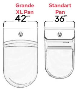 Sapho, GRANDE WC kombi XL, spodní/zadní odpad, bílá, GR360