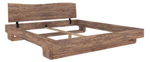 Massive home | Dřevěná postel Samira kartáčovaný akát - výběr velikosti MH1259W 160x200 cm