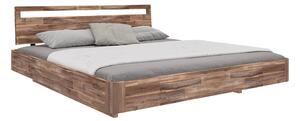 Massive home | Dvoulůžková postel Zyra akát - výběr velikosti MH1264W 160x200 cm