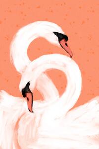 Ilustrace Swans, Treechild, (26.7 x 40 cm)