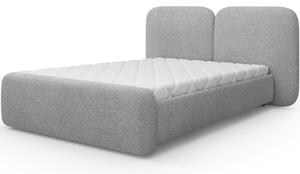Eltap Čalouněná postel Ollival s úložným prostorem Materiál a barva potahu: Royal 04 - šedá, Rozměr: 140x200