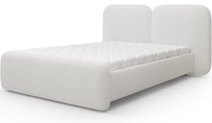 Eltap Čalouněná postel Ollival s úložným prostorem Materiál a barva potahu: Paolli 01 - bílá, Rozměr: 140x200
