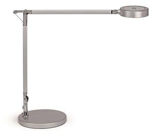 Stolní LED lampa MAULgrace - stmívatelná, stříbrná