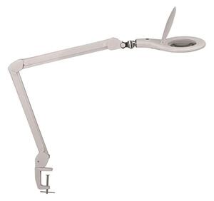 Zvětšovací LED lampa MAULmakro - k upevnění na stůl, bílá