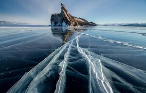 Umělecká fotografie Lake Baikal is a frosty winter, Evgeniy Ivanov, (40 x 26.7 cm)