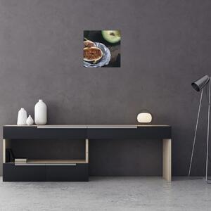 Obrázek fíků a avokáda (30x30 cm)