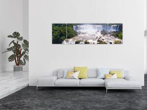 Obraz Iguassu vodopádů (170x50 cm)