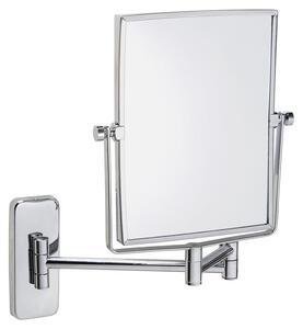 Zrcátko kosmetické Bemeta oboustranné 205 x 150 mm 3x zvětšující chrom