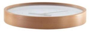 Nástěnné hodiny Hortree - dřevěné, průměr 30 cm