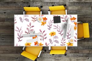 Ochranná podložka na stůl Malované květiny