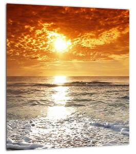 Obraz západ slunce na Korsice (30x30 cm)