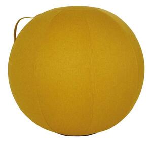 Sedací ergonomický míč Alba - žlutý, 65 cm