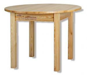 Via-nábytek Jídelní stůl SL kulatý Povrchová úprava: Borovice (lakovaná), Průměr: 60 cm