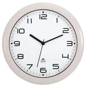 Nástěnné hodiny Hornew - plastové, 30 cm, bílé