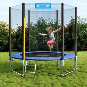 Deuba Trampolína Ø244 cm s bezpečnostní sítí