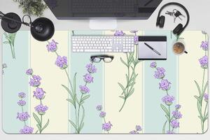 Podložka na psací stůl Květy levandule