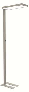 Stojací LED lampa MAULjura - stmívatelná, stříbrná