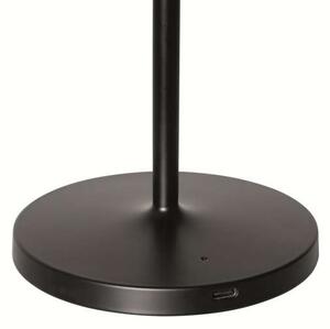 Stolní lampa MAULnina - dobíjecí, stmívatelná, antracitová