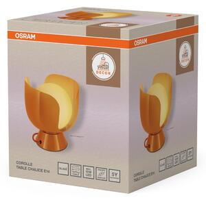 Retro stolní lampička Chalice Oranžová