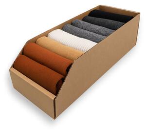 KARTON PAK Úložné boxy na oblečení, organizéry do skříně EKO KARTON 20x54cm