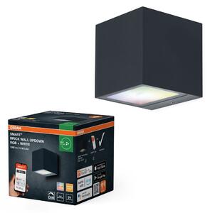 Chytré venkovní nástěnné svítidlo Brick Wall UpDown RGB+Teplá Bílá