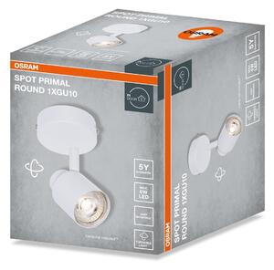 Bílá Bodovka LED SPOT PRIMAL 1xGU10 Kulatá