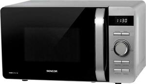 Mikrovlnná trouba Sencor SMW 5217SL – 17 l, 800 W, stříbrná