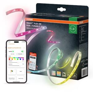 Chytrý Wifi Venkovní flexibilní IP44 5m RGB+Laditelná Bílá
