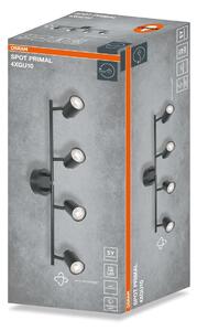Černá Bodovka LED SPOT PRIMAL 4xGU10 580 mm
