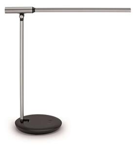 Stolní LED lampa MAULrubia - stmívatelná, stříbrná