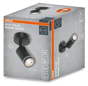 Černá Bodovka LED SPOT PULSE 1xGU10 Kulatá