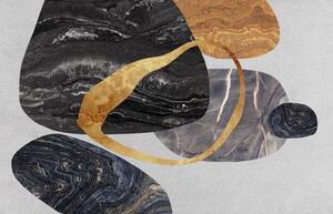 Ilustrace Abstract marble art. Rich texture. Modern, Luzhi Li