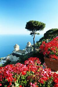 Umělecká fotografie Italy, Amalfi Coast, view of Annunziata, David C Tomlinson, (26.7 x 40 cm)
