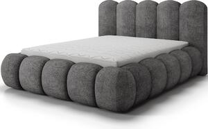 Eltap Čalouněná postel Oloroso s úložným prostorem Materiál a barva potahu: Avexin 05 - tmavě šedá, Rozměr: 140x200