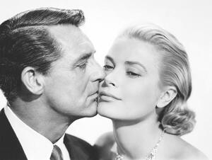 Fotografie Cary Grant And Grace Kelly, To Catch A Thief 1955 Directed By Alfred Hitchcock