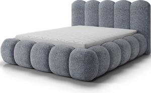 Eltap Čalouněná postel Oloroso s úložným prostorem Materiál a barva potahu: Feldor 40 - modrá, Rozměr: 140x200