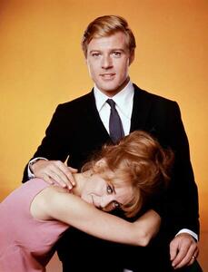 Fotografie Jane Fonda And Robert Redford, Barefoot In The Park 1967 Directed By Gene Sachs