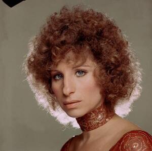 Umělecká fotografie Barbra Streisand, (40 x 40 cm)