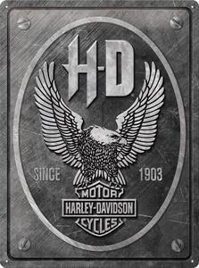 Plechová cedule Harley Davidson - Metal Eagle