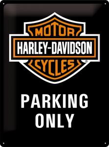 Plechová cedule Harley Davidson - Parking Only