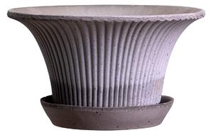 Bergs Potter Terakotový květináč Daisy Grey - 25 cm BP155