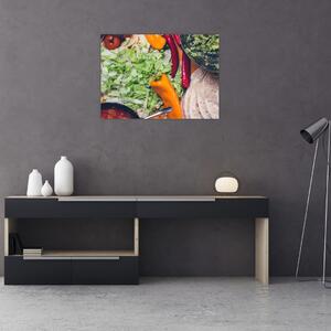 Obraz zeleniny (70x50 cm)