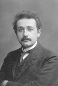 Umělecká fotografie Albert Einstein, 1915, Unknown photographer,, (26.7 x 40 cm)
