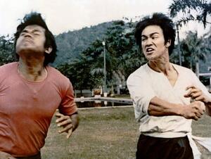 Umělecká fotografie Bruce Lee, Big Boss 1971, (40 x 30 cm)