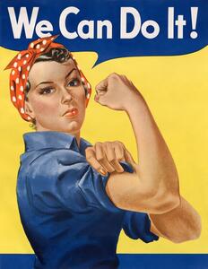 Ilustrace We Can Do It, (30 x 40 cm)