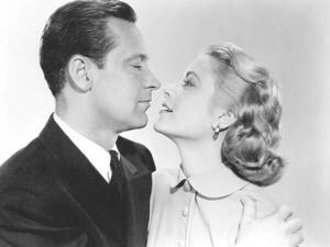 Fotografie William Holden And Grace Kelly, (40 x 30 cm)