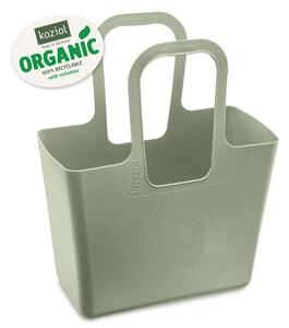TASCHE taška XL plážová, stojan na časopisy a noviny, na hračky, dřevo Organic KOZIOL (barva-organic zelená)